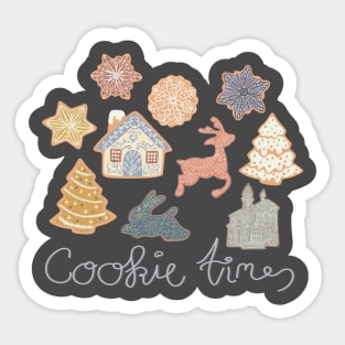 Gingerbread time Sticker